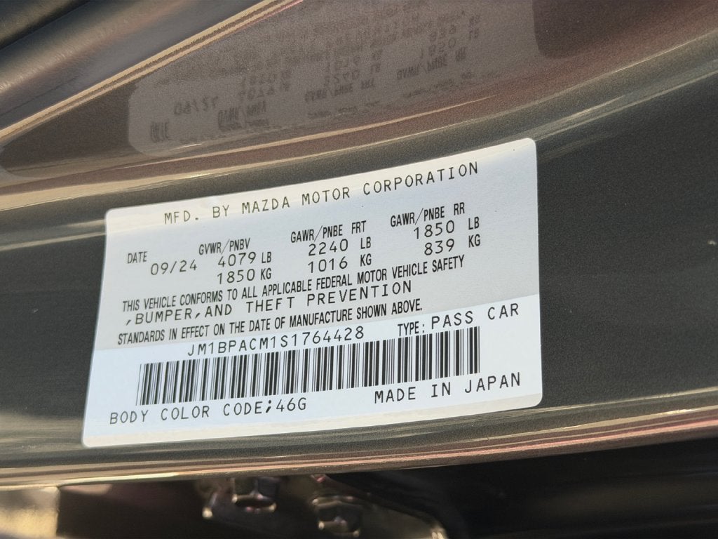 2025 Mazda Mazda3 2.5 S Preferred Package