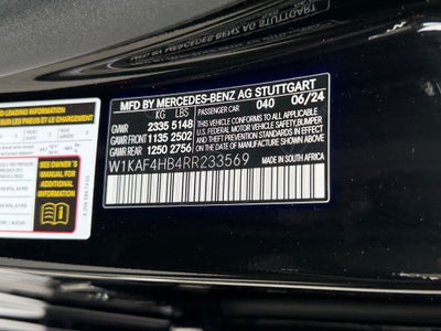 2024 Mercedes-Benz C-Class C 300 4MATIC®