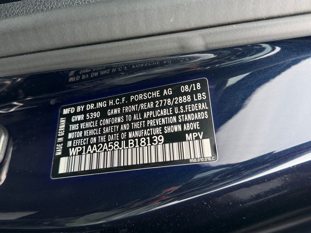 2018 Porsche Macan Base