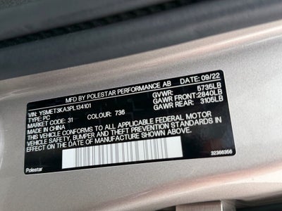 2023 Polestar 2 Long Range Dual Motor Performance Plus