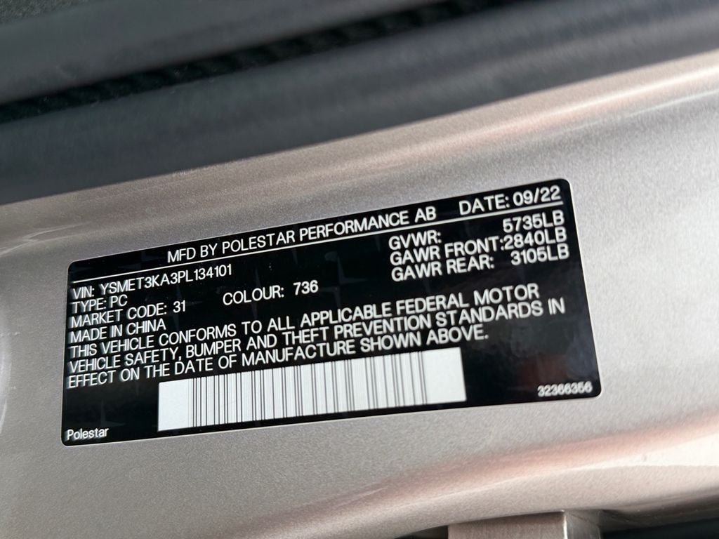 2023 Polestar 2 Long Range Dual Motor Performance Plus