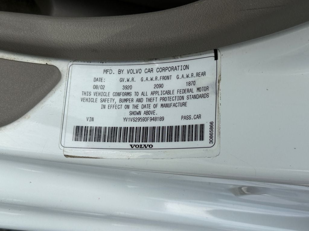 2003 Volvo S40 A **Time Capsule**All Original**