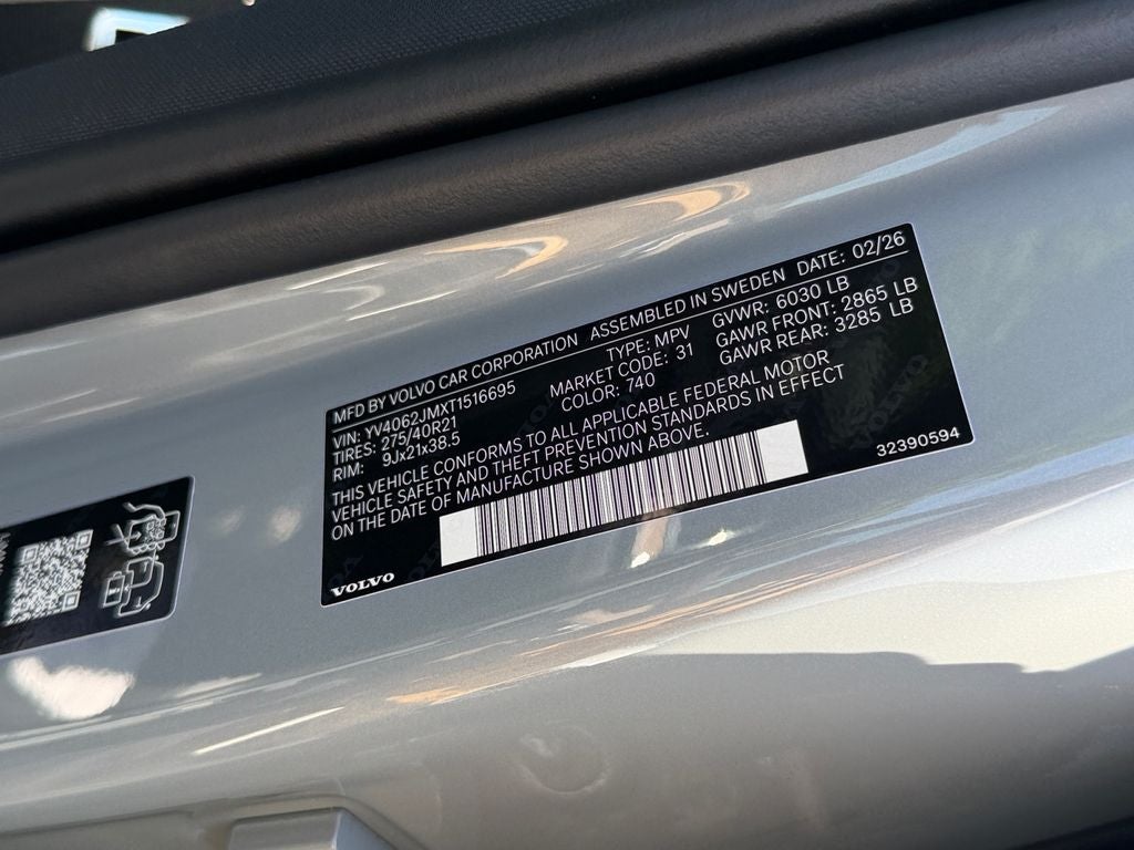 2026 Volvo XC90 B6 Ultra