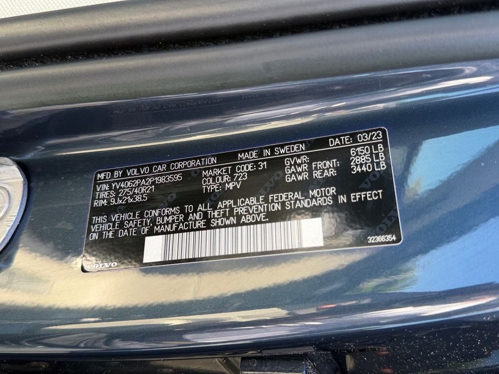 2023 Volvo XC90 Ultimate Volvo Certified
