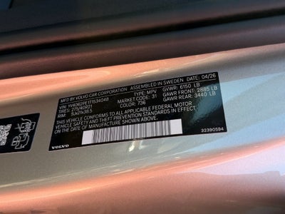 2026 Volvo XC90 B6 Plus 7-Seater