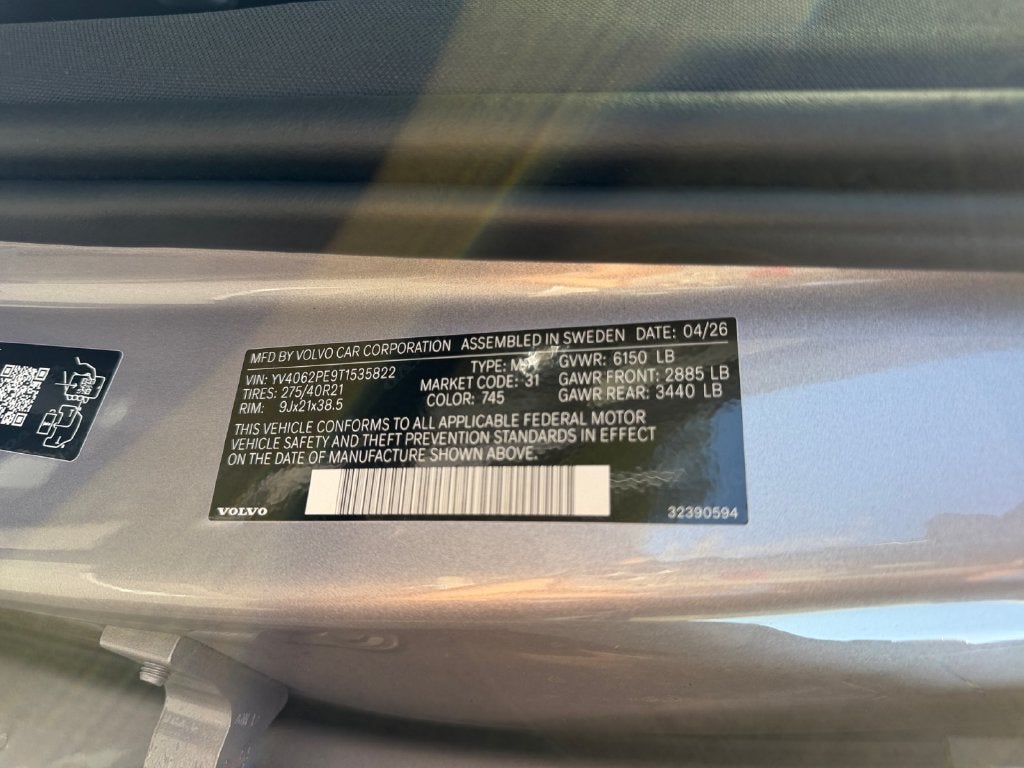 2026 Volvo XC90 B6 Plus 7-Seater