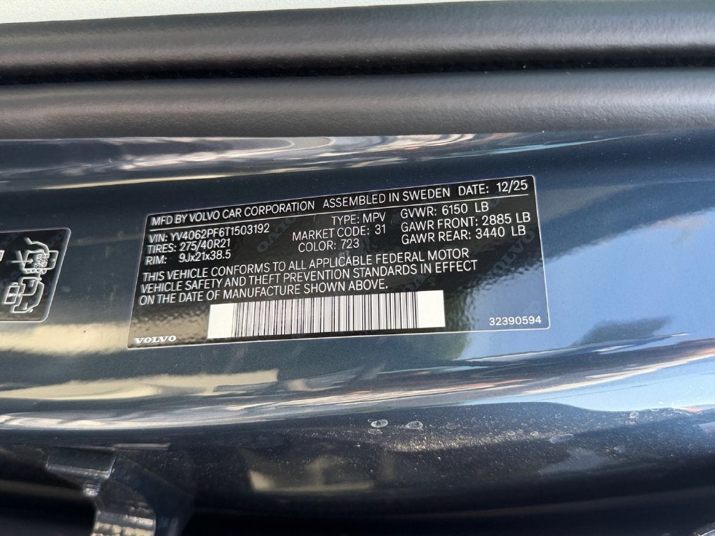 2026 Volvo XC90 B6 Ultra