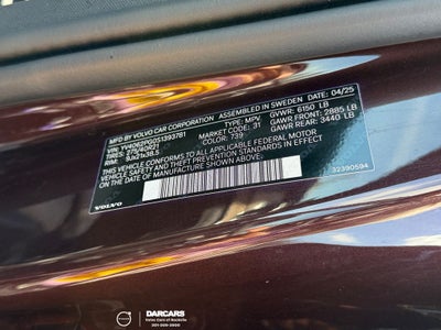 2025 Volvo XC90 B6 Ultra 2025.5