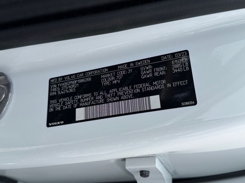 2023 Volvo XC90 B6 Plus 7-Seater
