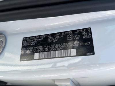 2023 Volvo XC90 B6 Core Volvo Certified