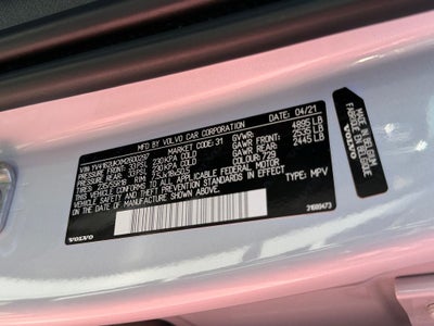 2021 Volvo XC40 Momentum T5 AWD