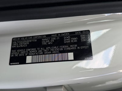 2022 Volvo XC90 T6 Momentum **Showroom Quality**