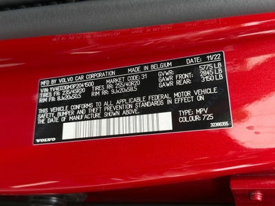 2023 Volvo C40 Recharge Pure Electric Ultimate Volvo Certified