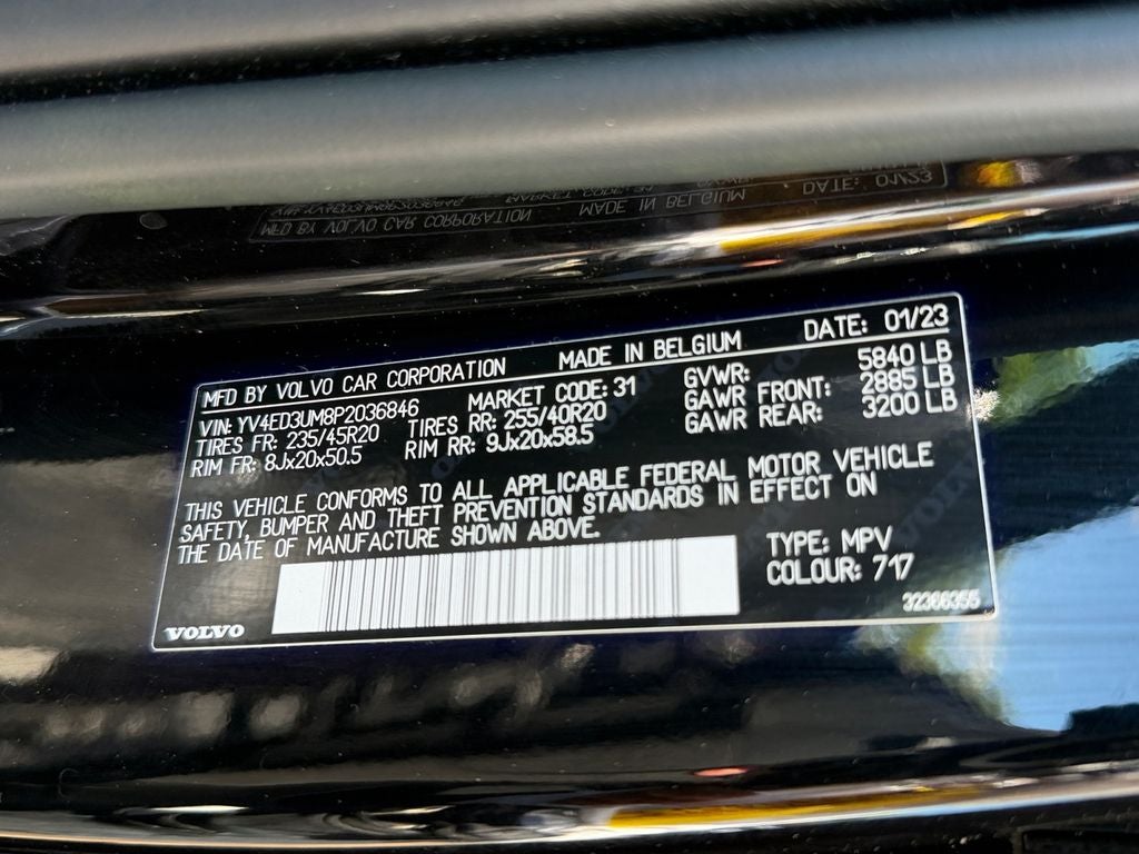 2023 Volvo XC40 Recharge Pure Electric Ultimate