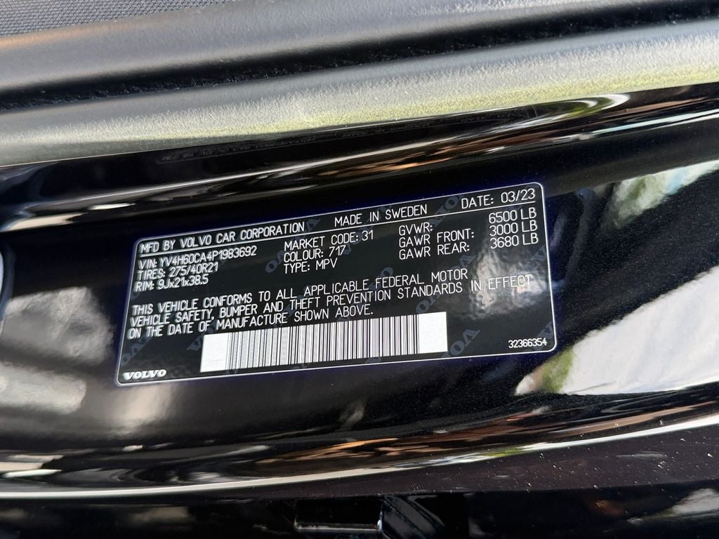 2023 Volvo XC90 Recharge Plug-In Hybrid Ultimate