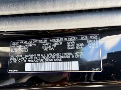 2024 Volvo XC60 Recharge Plug-In Hybrid Ultimate