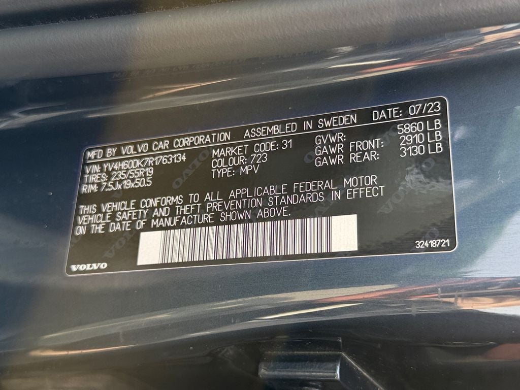 2024 Volvo XC60 Recharge Plug-In Hybrid Core