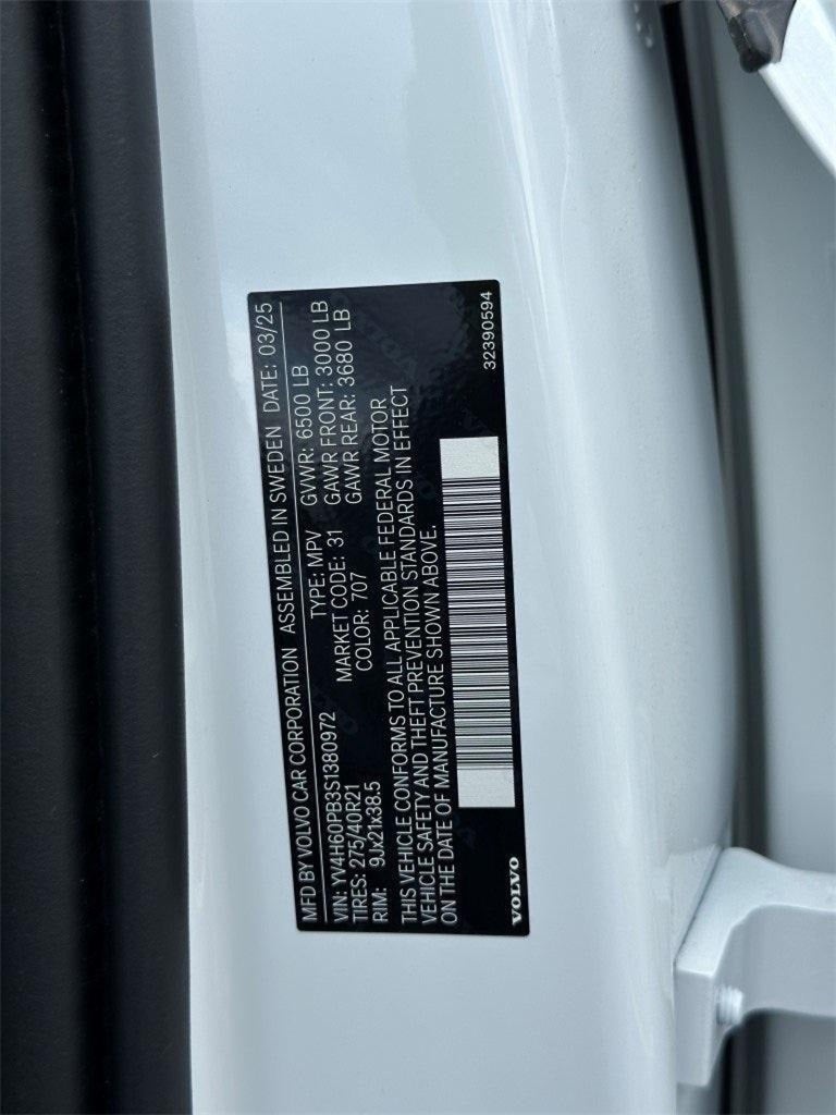 2025 Volvo XC90 Plug-In Hybrid T8 Plus 7 Passenger 2025.5