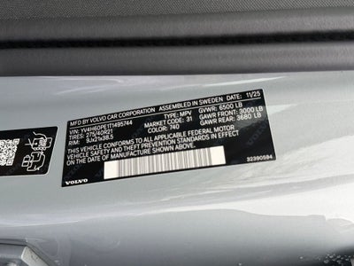 2026 Volvo XC90 Plug-In Hybrid T8 Plus 7 Passenger