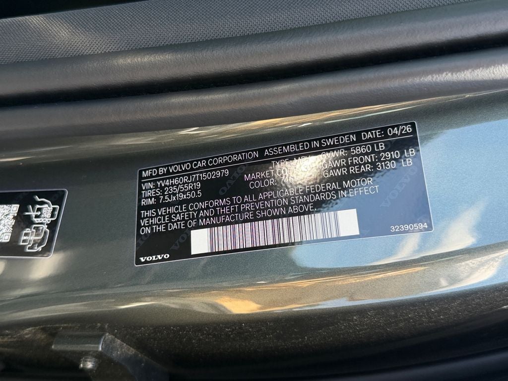 2026 Volvo XC60 Plug-In Hybrid T8 Core