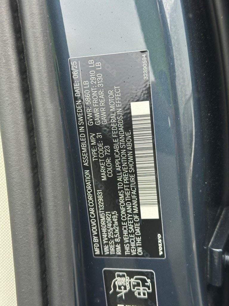 2026 Volvo XC60 Plug-In Hybrid T8 Ultra