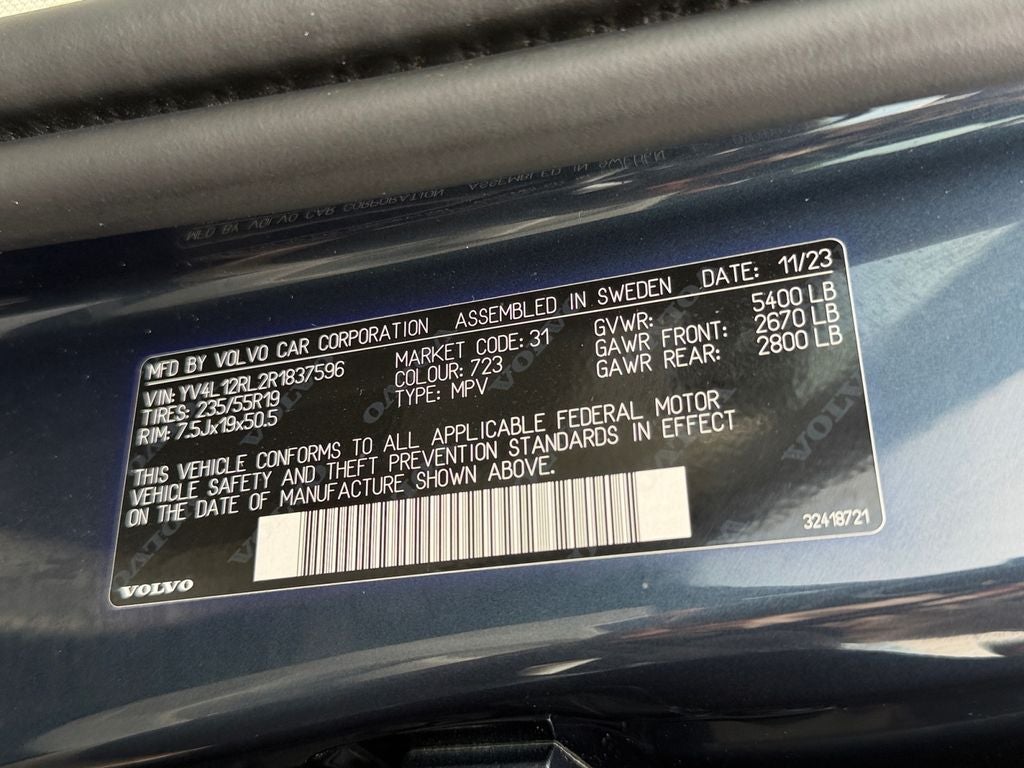2024 Volvo XC60 B5 Plus Dark Theme Volvo Certified
