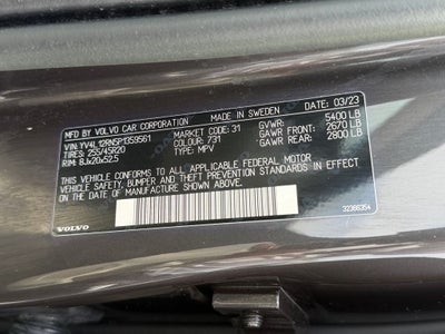 2023 Volvo XC60 B5 Plus Bright Theme