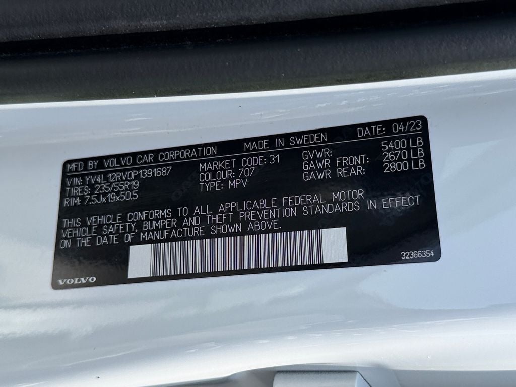 2023 Volvo XC60 B5 Core **Volvo Certified**