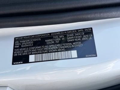 2026 Volvo XC60 B5 Plus