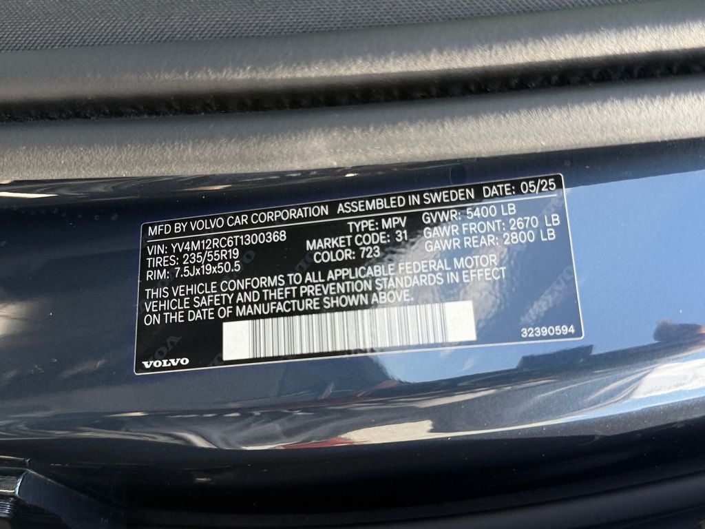 2026 Volvo XC60 B5 Plus Volvo Certified