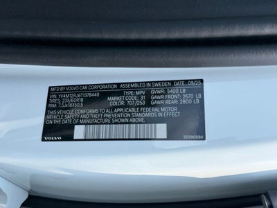 2026 Volvo XC60 B5 Core Volvo Certified