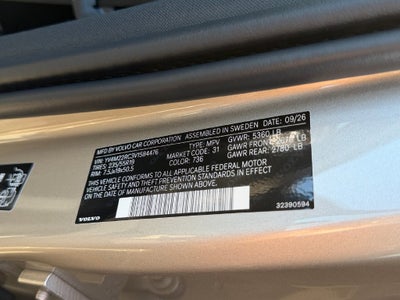 2027 Volvo XC60 B5 Plus
