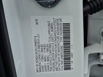 2026 Honda Civic Sport