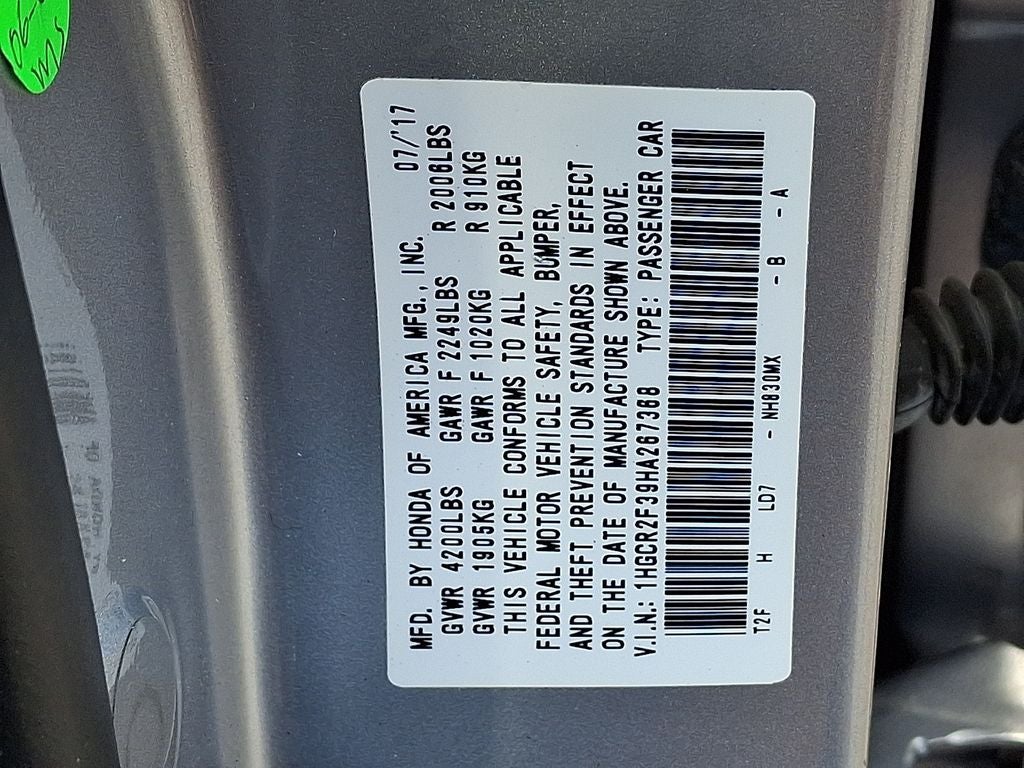 2017 Honda Accord LX