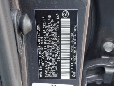 2024 Lexus ES 350 350 L/CERTIFIED