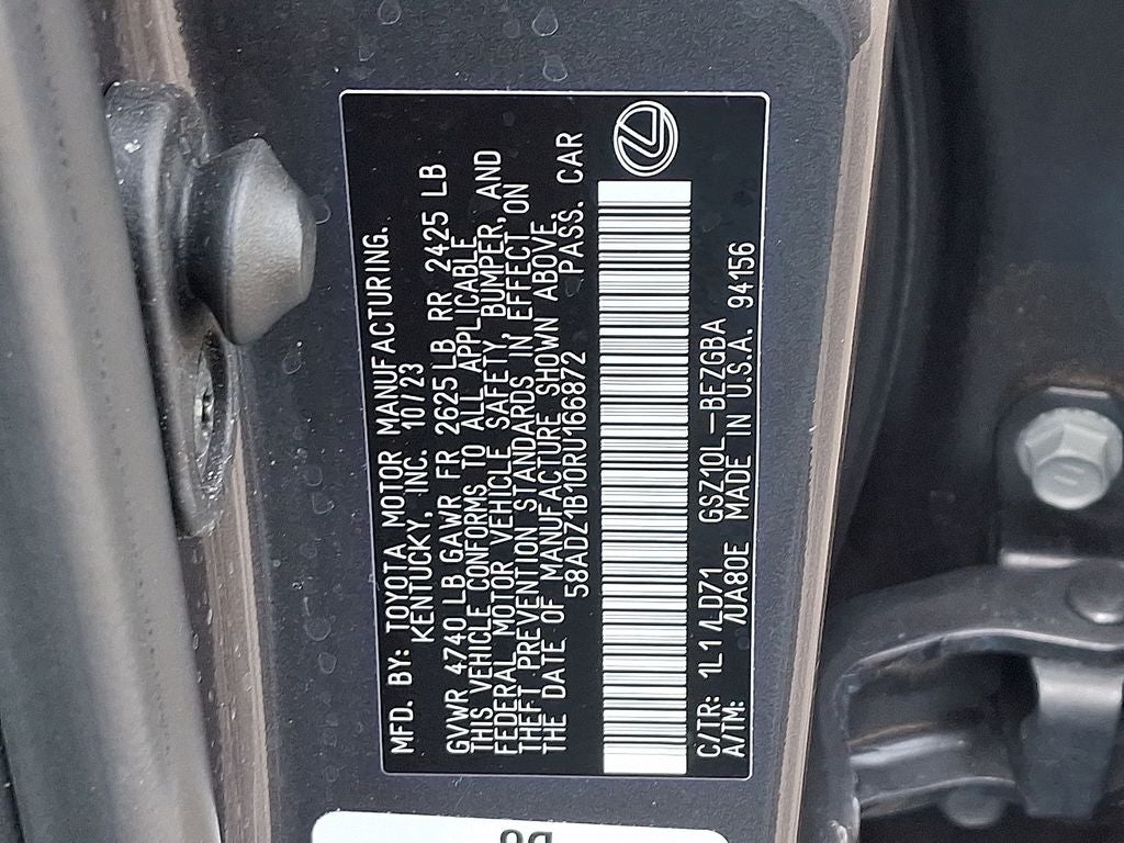 2024 Lexus ES 350 350 L/CERTIFIED