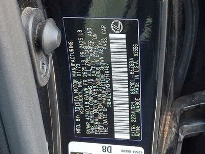 2023 Lexus ES 350 350 PREMIUM PKG