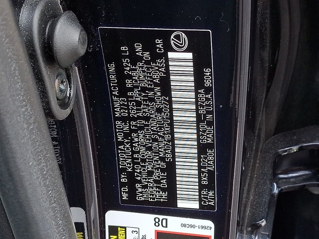2023 Lexus ES 350 350