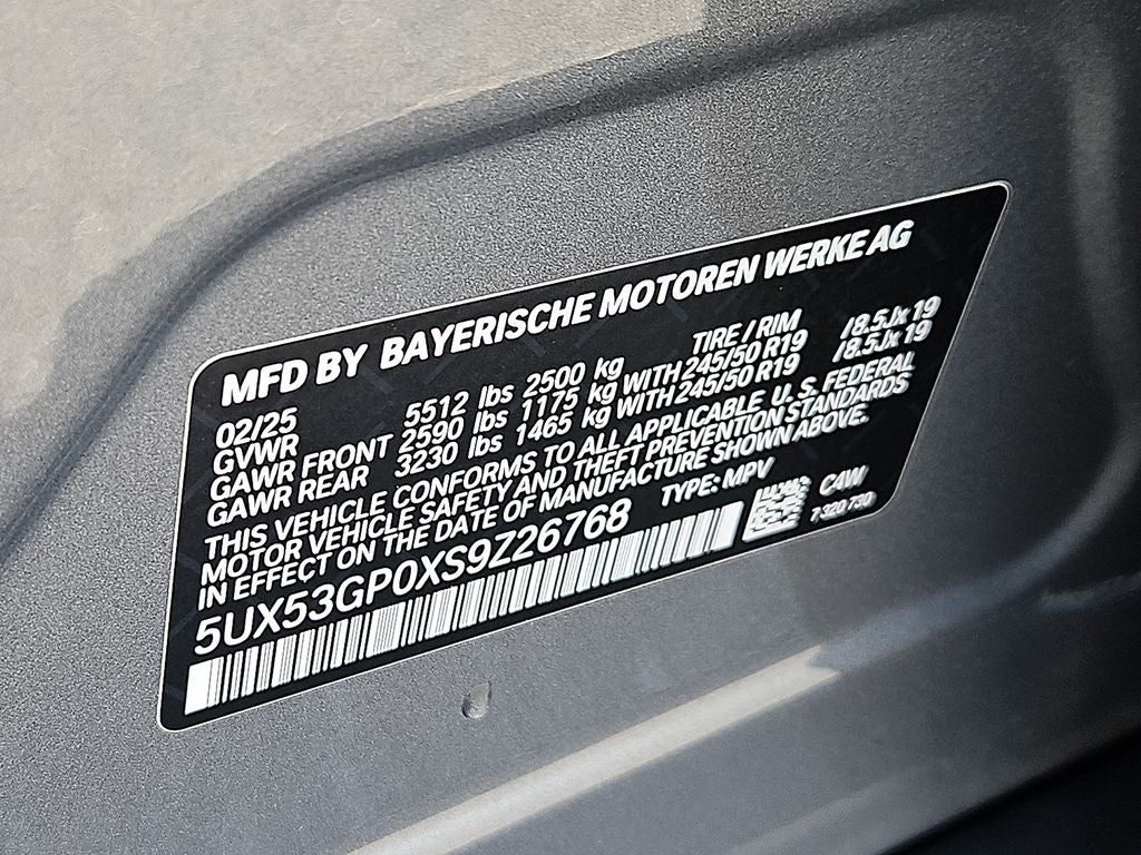 2025 BMW X3 30 xDrive