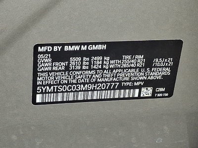 2021 BMW X3 M