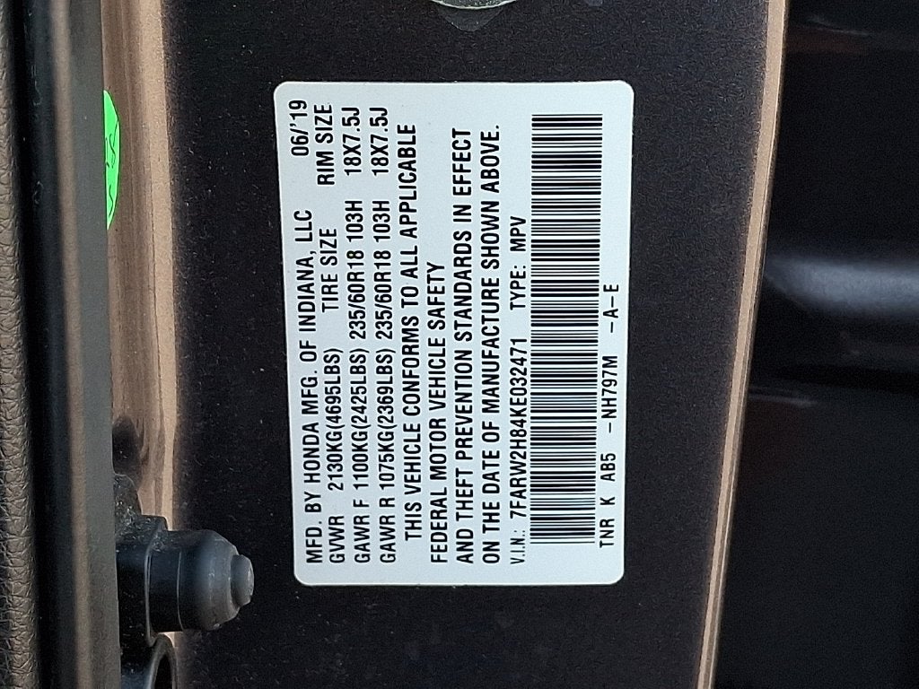 2019 Honda CR-V EX-L