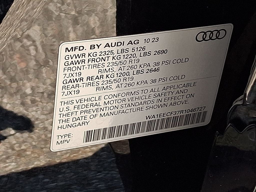 2024 Audi Q3 Premium Plus S Line quattro