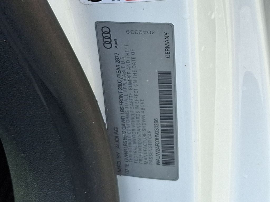 2017 Audi A7 3.0T Premium Plus quattro