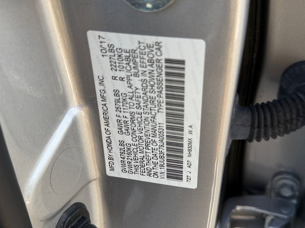 2018 Acura TLX 3.5L V6