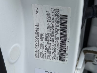 2022 Honda Civic Sport