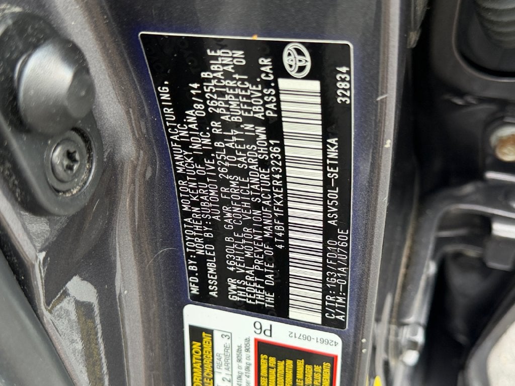 2014 Toyota Camry LE