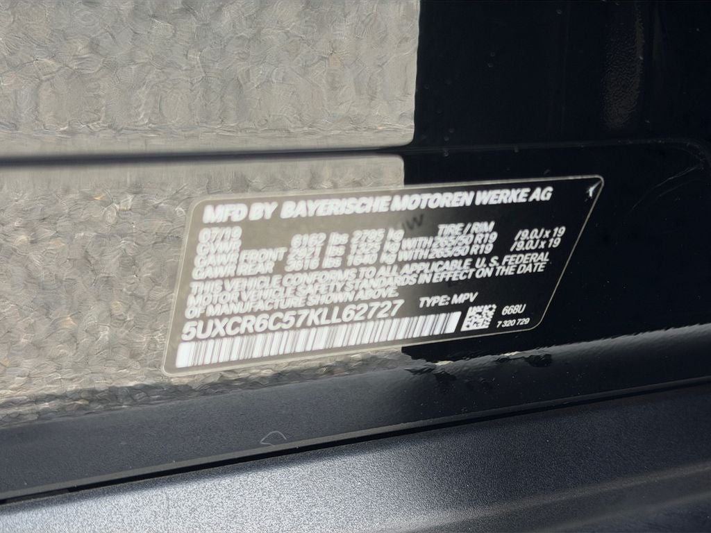 2019 BMW X5 xDrive40i