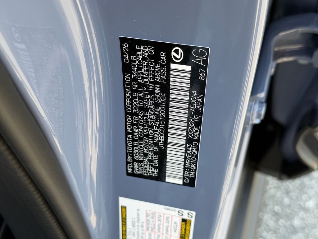 2026 Lexus ES PREMIUM AWD