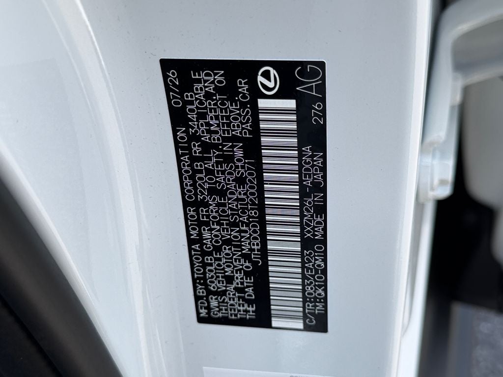 2026 Lexus ES PREMIUM AWD