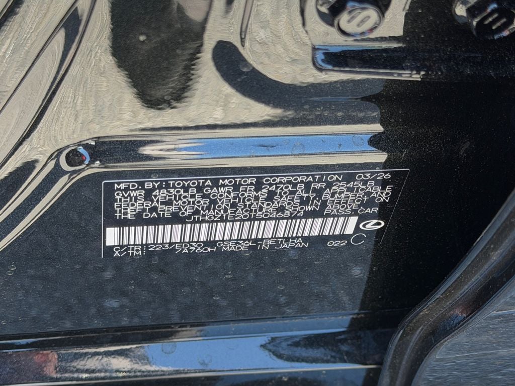 2026 Lexus IS F SPORT AWD